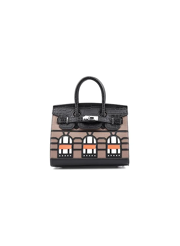 أيقون Women’s Structured Satchel Handbag